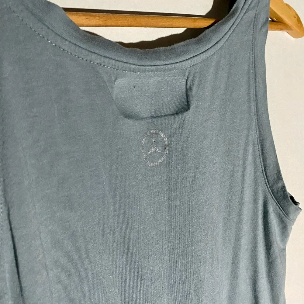 MERCEDES BENZ Silvery Blue 'USA Collection' Tank Top - Picture 5 of 5
